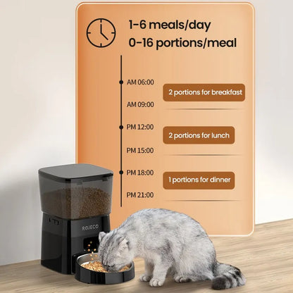 Pawmatic Feeder | Automatische Voerautomaat voor Katten en Honden – Droogvoer