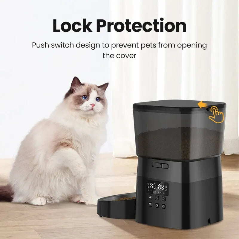 Pawmatic Feeder | Automatische Voerautomaat voor Katten en Honden – Droogvoer